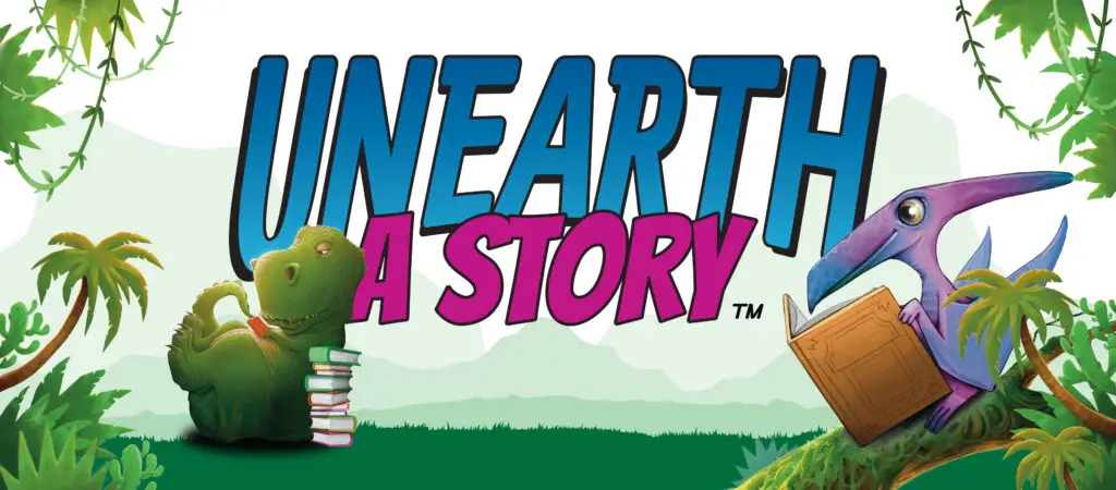 Unearth a Story Summer Reading banner