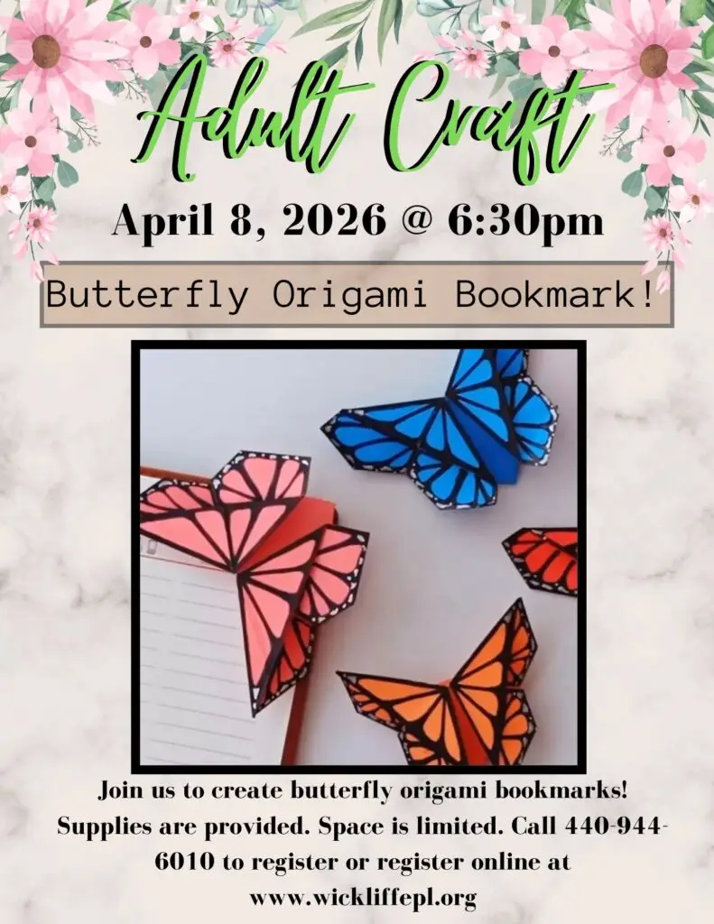 butterfly origami bookmarks