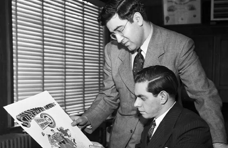 Siegel and Shuster creators of Superman