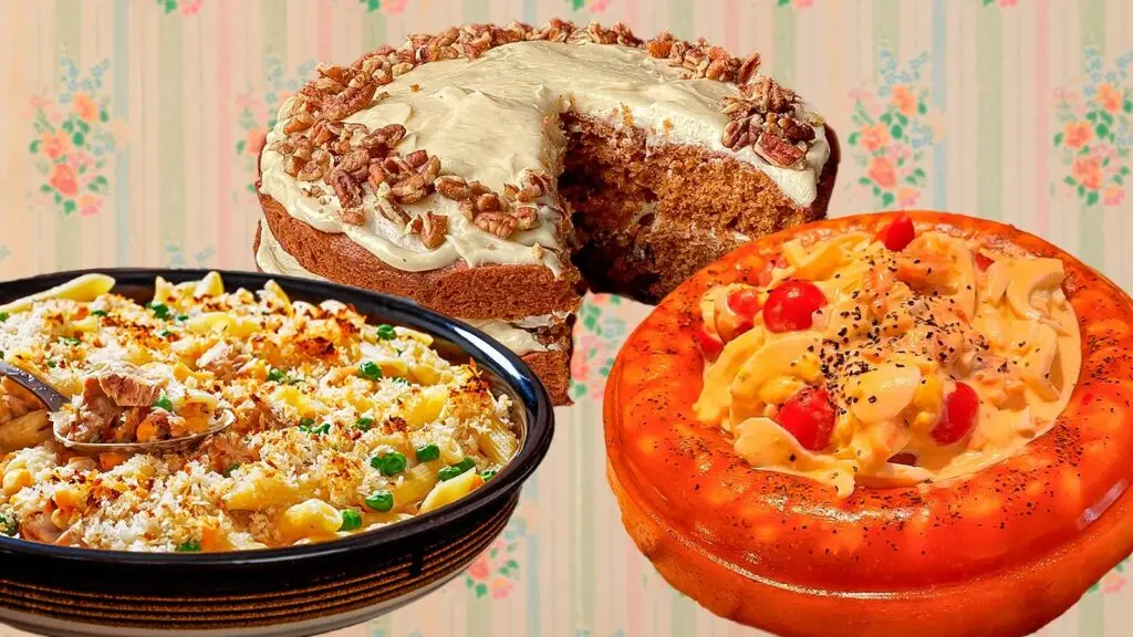 3 dishes from 1950's recipes