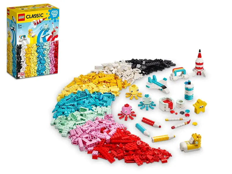classic LEGO projects form basic bricks