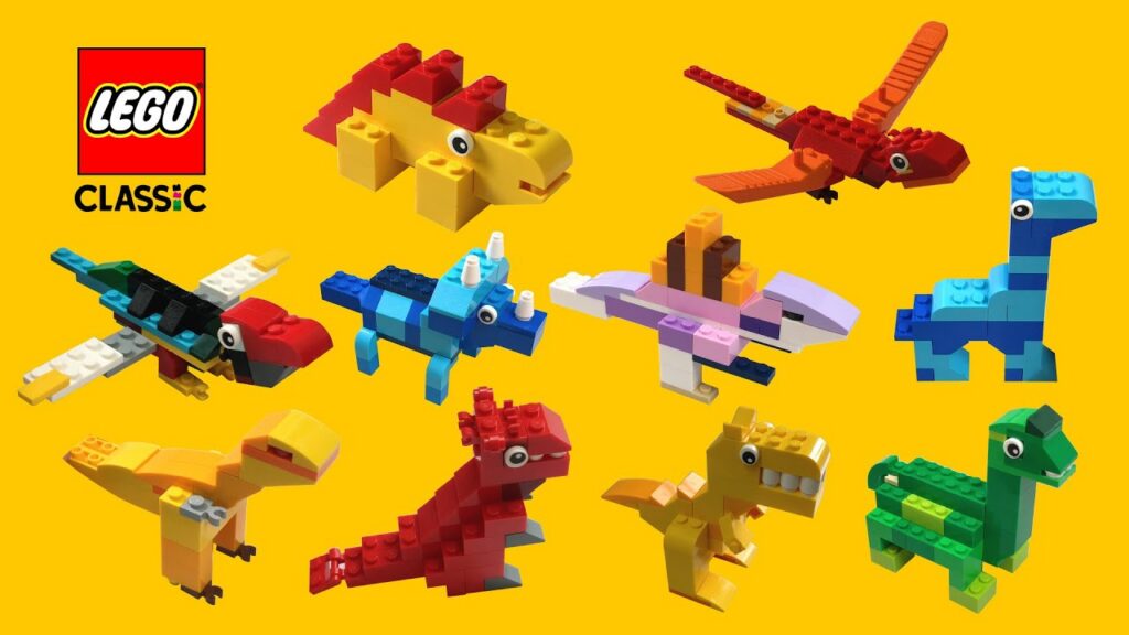 10 dinosaur LEGO builds