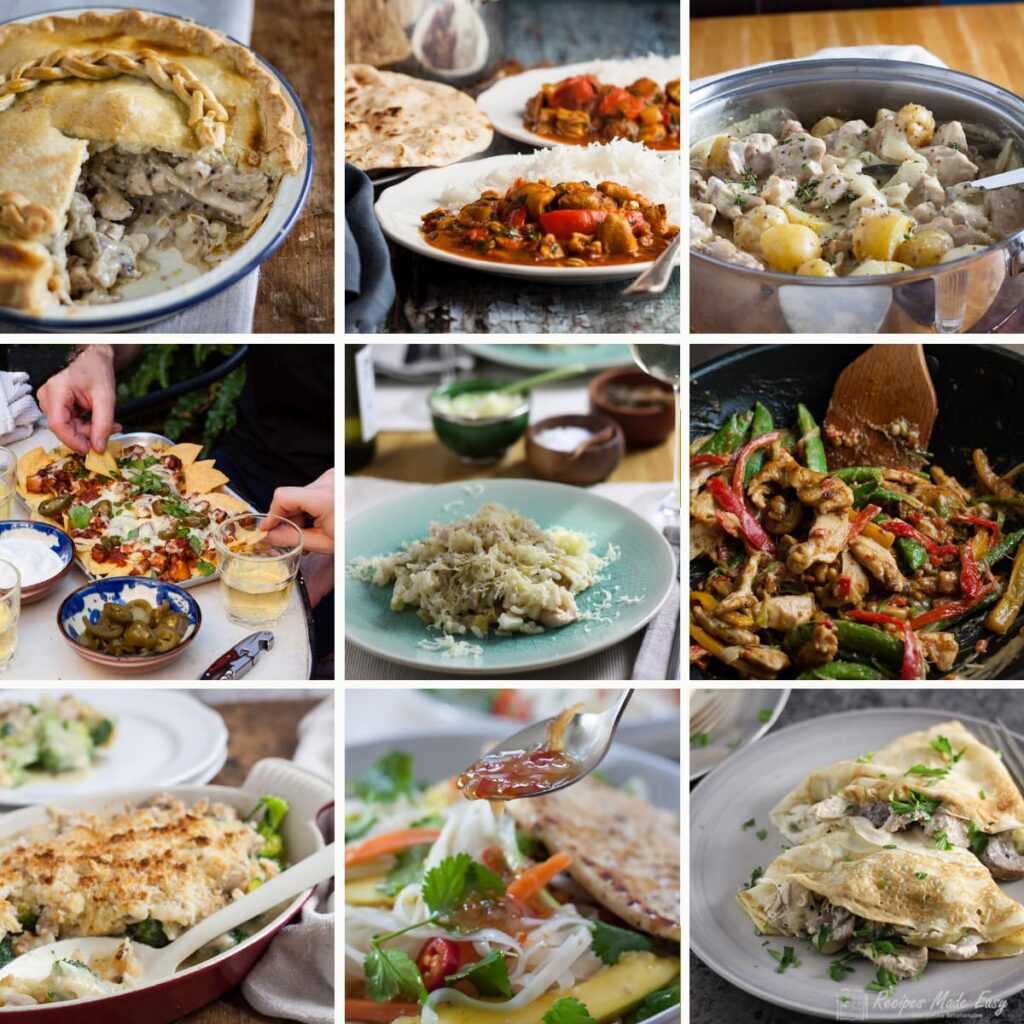 9 favorite recipe dishes